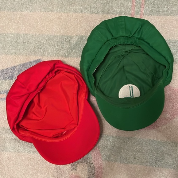 Adult size, Mario and Luigi hats for Halloween costumes - Picture 2 of 2